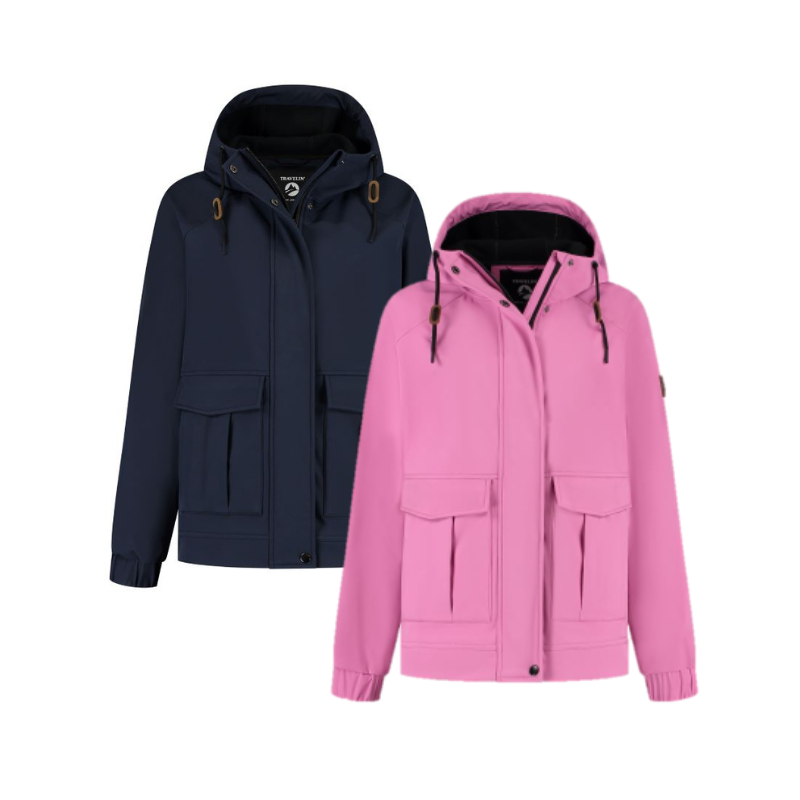 Travelin' Sportieve Softshell Jas Kiara in beide kleuren