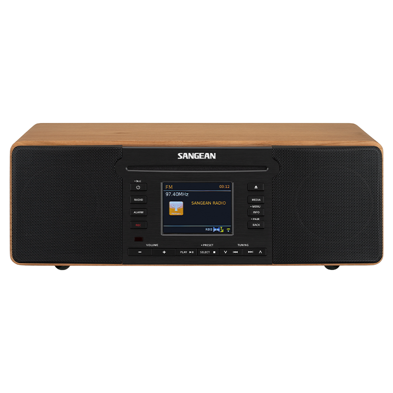 De Sangean DDR-66 DAB+ All-In-One Internetradio.