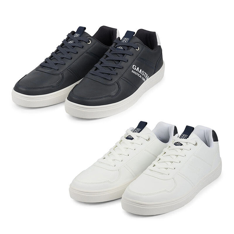 De Gaastra Heren Sneakers Alex zijn verkrijgbaar in marineblauw en wit. 