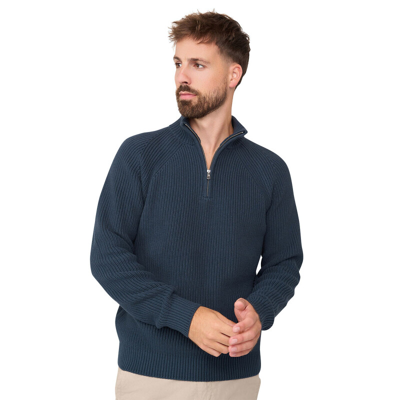 Solution Herentrui Menthon in marineblauw.