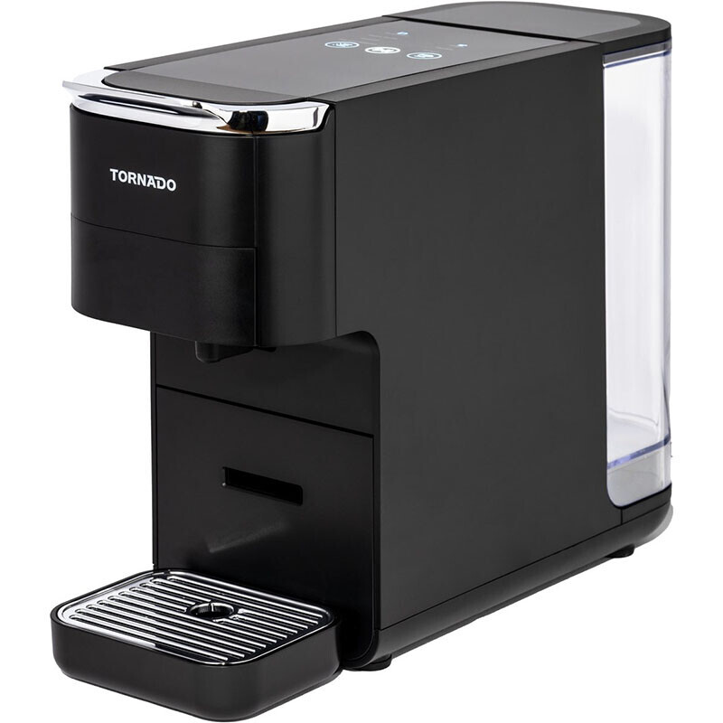 De Tornado TCM-7042 5-in-1 Capsule Koffiemachine.