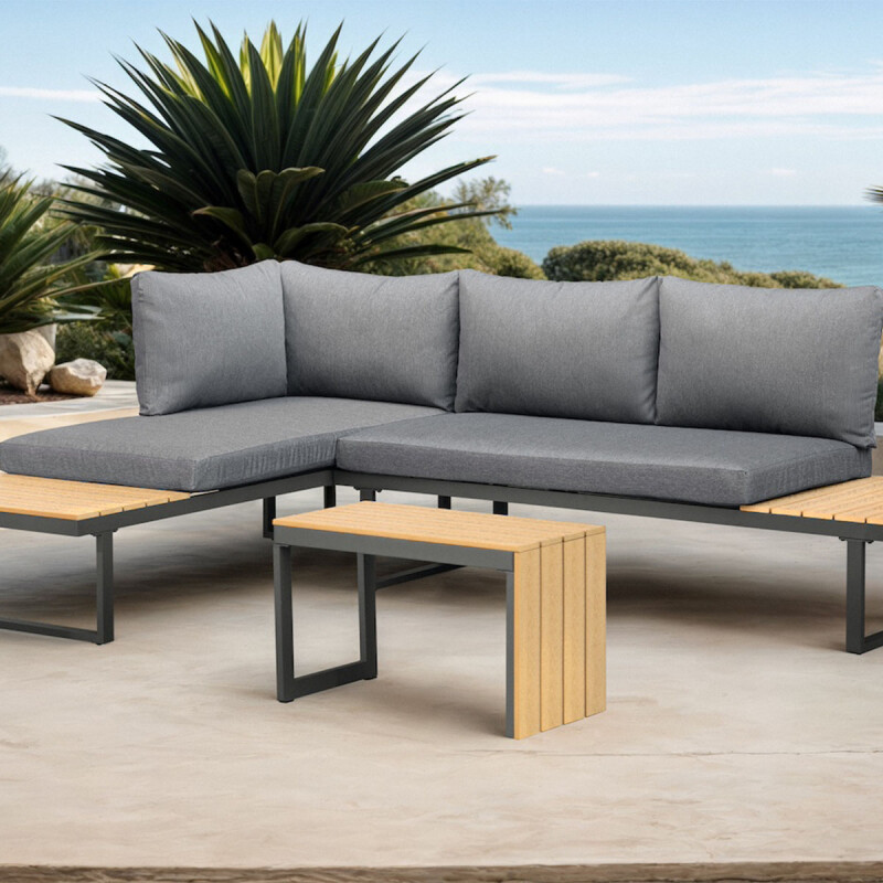 De Feel Home Loungeset met Salontafel Toscana sfeerbeeld