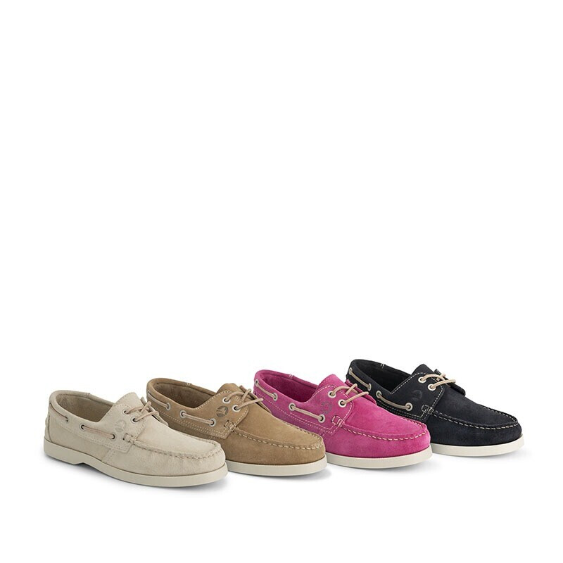 Dames bootschoenen in meerdere kleuren beige bruin roze en navy