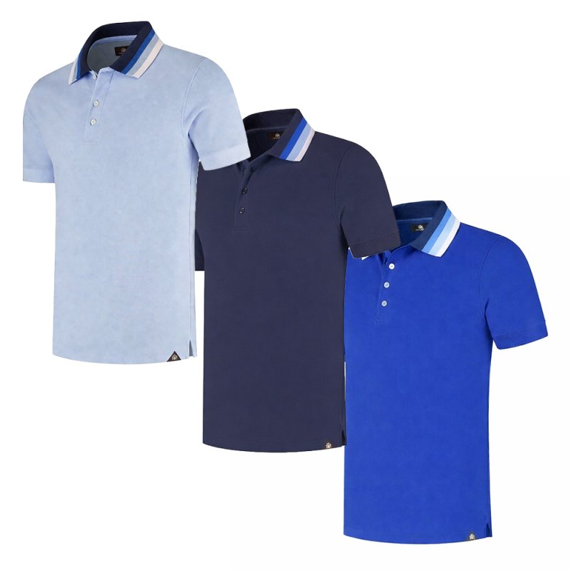 De Circle of Gentlemen Polo is verkrijgbaar in verschillende kleuren. 