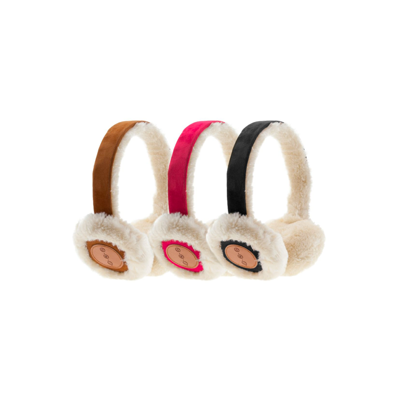 De Avanca Bluetooth Audio Oorwarmers zijn verkrijgbaar in de kleuren bruin, fuchsia en zwart. 