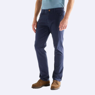 Wrangler - heren spijkerbroek Greensboro - Navy - Regular Fit