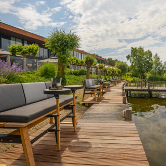 Verblijf in een 4*-hotel aan het Veluwemeer met heerlijk terras