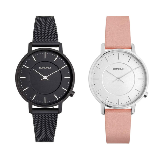 Het Komono Harlow Dameshorloge is verkrijgbaar in 2 verschillende kleuren. 