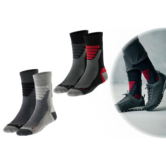 2-Pack Comfort Essentials Wandelsokken