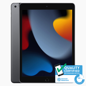 Refurbished Apple iPad 2021 met T&Uuml;V en Techniek Nederland keurmerk &ndash; gecertificeerd en gecontroleerd device.