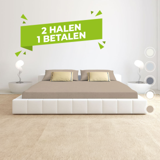 Vitality Pur Jersey Stretch Katoenen Hoeslaken met alle kleuren en actiesticker