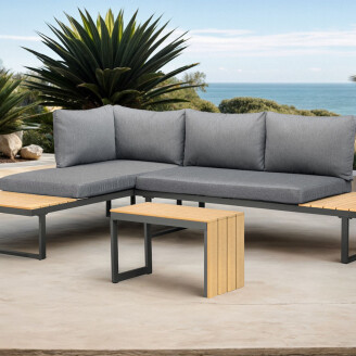 De Feel Home Loungeset met Salontafel Toscana sfeerbeeld