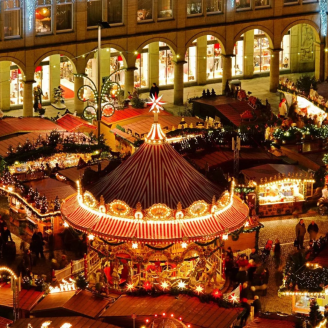 Voordelig kerstshoppen bij Oberhausen & Essen