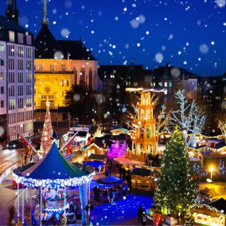 Kerstshoppen Luxemburg incl. 4*-Hilton hotel!