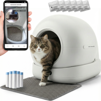 Prime AnimalZ Zelfreinigende Automatische Kattenbak XXL met Camera