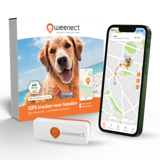 Weenect Dog XS White edition – NIEUWE GPS voor honden
