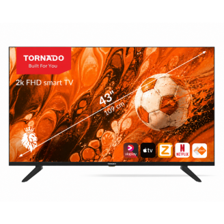 Tornado 43ES4301X Frameless 43 inch Full HD Smart LED TV
