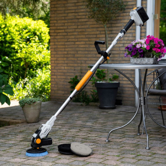 2e Kans Batavia Twin Brush Reinigingsborstel met Complete Accessoireset
