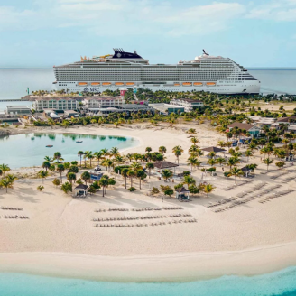 10-daagse reis incl. 8-daagse cruise op een SPLINTERNIEUW SCHIP vanaf Miami naar prachtige bestemmingen zoals Honduras, Mexico en de Bahama's