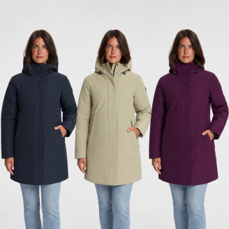 Travelin' Sissel Dames - Hardshell winterjas - Waterdicht - Navy