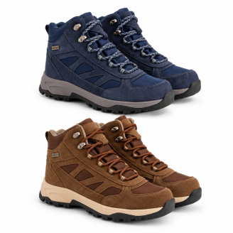 Travelin' Walvik Heren - Wandelschoenen - Waterdicht - Blauw