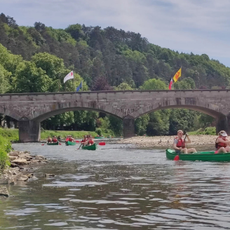 Glamping in een safaritent in Remouchamps in de Ardennen