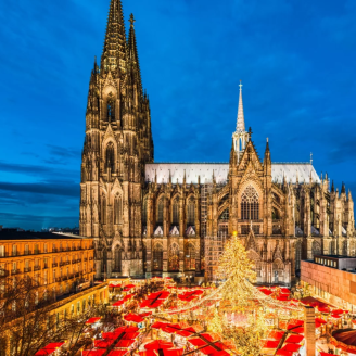 5-daagse kerstmarktencruise vanaf Nijmegen naar Düsseldorf, Keulen én Bonn o.b.v. volpension