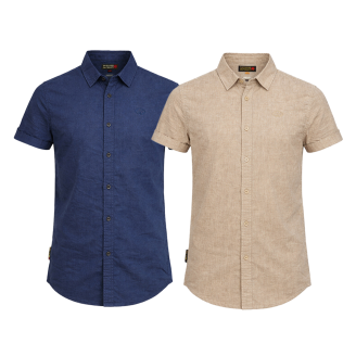 Norlund Linnen Shirt Cran in beide kleuren