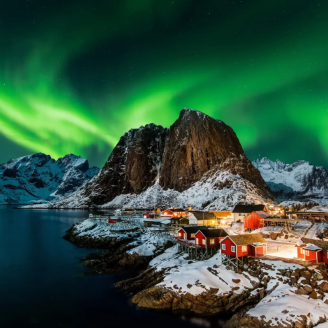 12-daagse cruise langs o.a. de Poolcirkel, Lofoten en Noordkaap o.b.v. volpension
