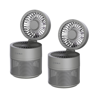 Set van 2 Sinji 2-in-1 Muggenval met Ventilator